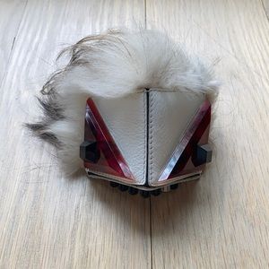 Fendi monster key chain